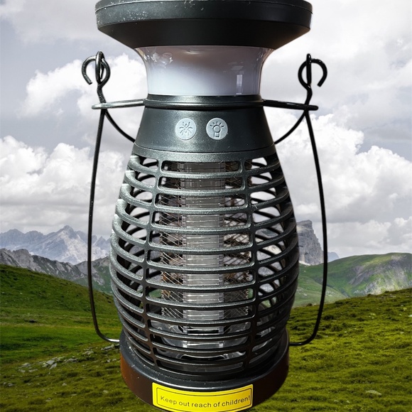 Mosquito Killer Lamp - Solar Bug Zapper - Tested - Picture 1 of 4
